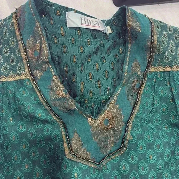 BIBA  1970s Boho Tunic - Picture 9 of 9